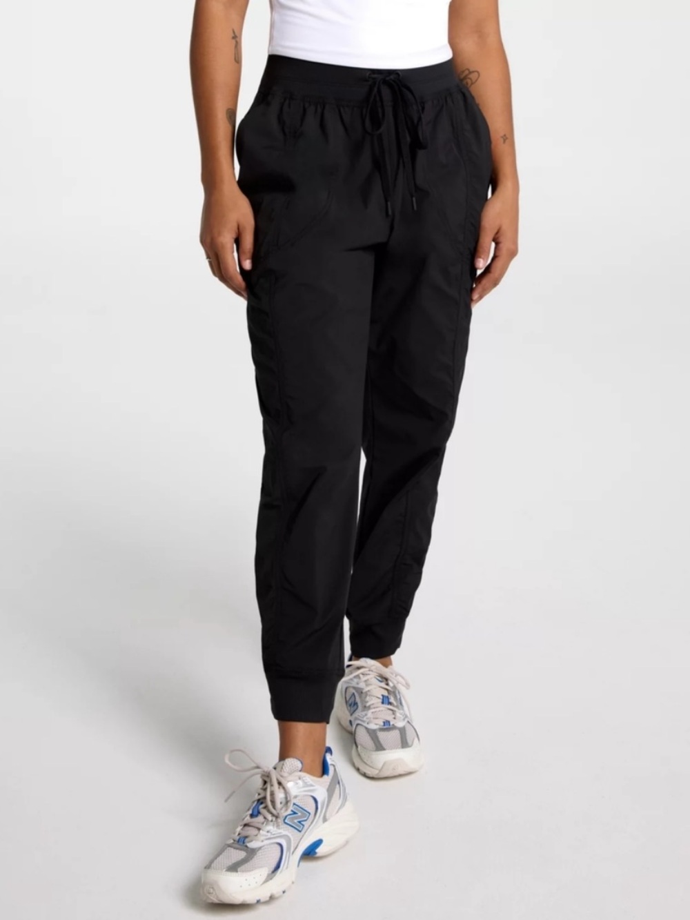 CALIA Journey Collection Mid-Rise Seamed Jogger